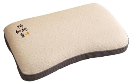 MagiDeal Cuscino cervicale in pula di Grano saraceno, in Cotone, ergonomico, Multiuso, per Dormire, per sostenere Il Collo, per Camera da Letto e casa