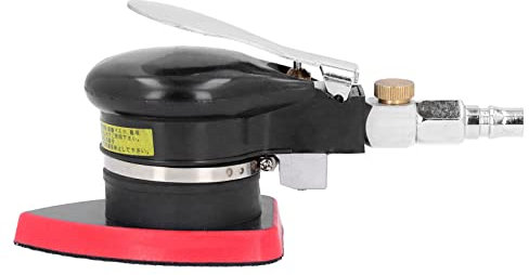 MOZUO BC-813 Levigatrice pneumatica triangolare Smerigliatrice pneumatica Mini lucidatrice portatile 12000 giri/min per legno metallo 102 x 70 mm