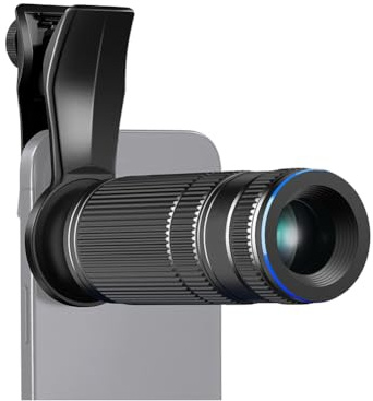 Osmond 7X Telephoto Lens with Phone Lens Clip Lens for 17mm Thread Phone Cage/Phone Case/Backplate