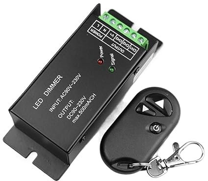 SVKVBNLNGK RF. Dimmer LED 220V for Dimmer a Luce 220 V Striscia for Lampada a LED 220V Interruttore Dimmer LED 220V Lampada modulatore di Luce