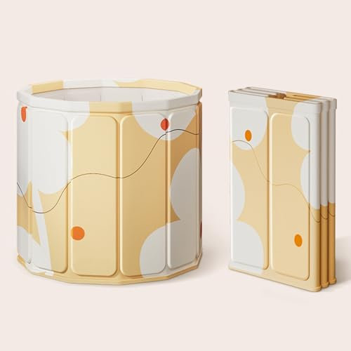 Kleiner Pool, kalte Tauchwanne, faltbare Badewanne für Kinder, Jungen und Mädchen, Therapiewanne für Duschkabine, Badezimmer, zusammenklappbar, japanische Whirlpool-Badewanne (80 cm)