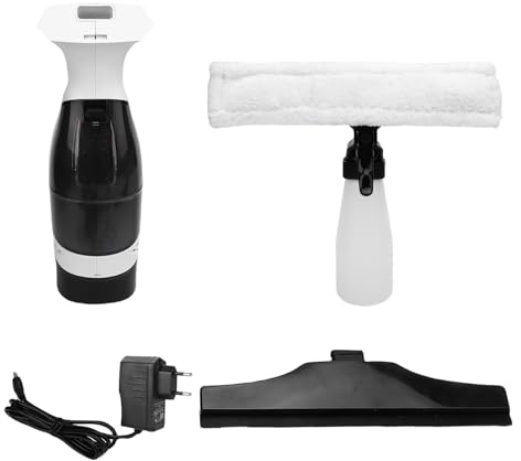 Topiky Aspiradora de Ventana Inalámbrica, Juego de Herramientas de Limpieza de Ventanas, Reflejos, Espejos, Espejos. (A)