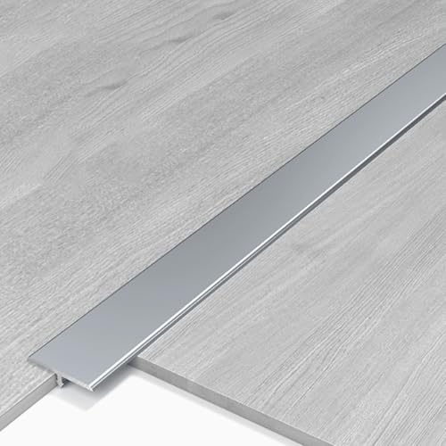 3 Pièces 90 cm Bandes de Seuil pour Portes, Barre de Seuil en T, Séparateurs de Sol, Profilé de Transition pour Stratifié, Portes, Bords de Carrelage (Iron Grey 20mm)