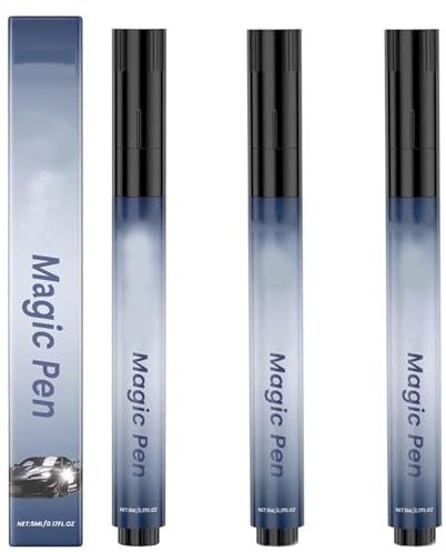 Générique 3pcs Stylo Anti Rayure Voiture,Stylo Peinture Voiture,Efface Rayure Voiture,Convient pour la Réparation des Rayures Sur la Peinture Automobile,Compatible Toutes Couleurs De Voiture