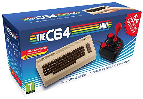 Commodore 64 Mini Retro PC Legacy Games Console CBM64 with Joystick