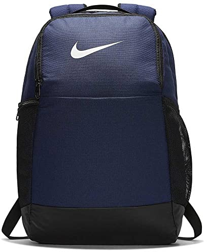 NIKE Nk Brsla M Bkpk - 9.0 (24L) Sports Backpack - Midnight Navy/Black/(White), MISC