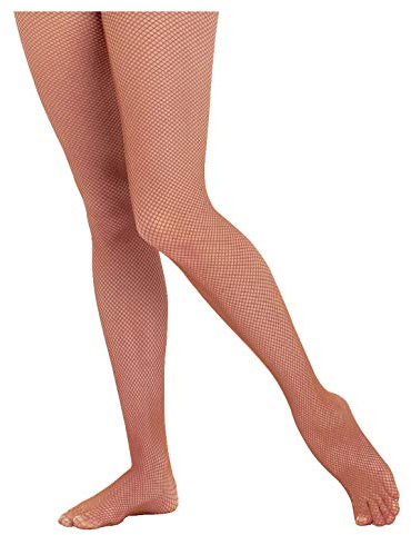 Mytoptrendz® Girls Women's Fishnet Dance Fashion Tights (Natural Tan, Small)