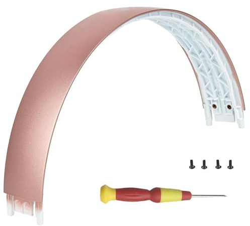 Aiivioll Replacement Top Headband Repair Parts Compatible for by Dr.Dre Solo 3.0 Wireless Solo 2.0 Wireless Over-Ear Headphones(Rose Gold)