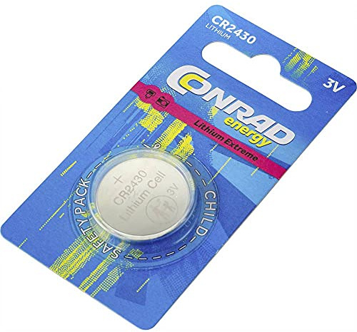 CR2430 Pile Bouton Lithium CR 2430 290 mAh 3 V
