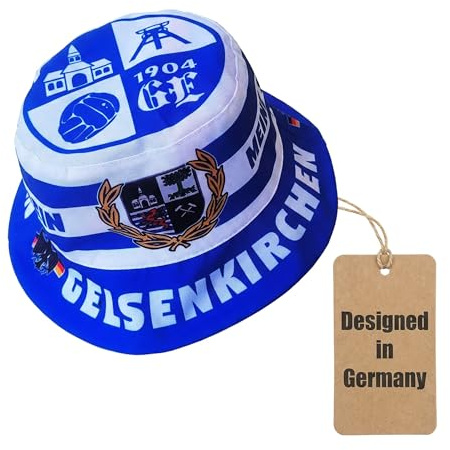 Generisch Gelsenkirchen Fan-Hut (2.0 Heavy Material), Sonnenhut, Fischerhut, Anglerhut
