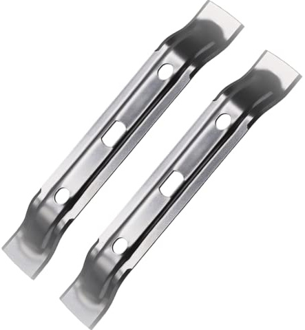 KÜST 2 Stück Mähmesser Kompatibel für Stihl und Viking iMow MI 422 RMI 522 4 5 200mm, Silber