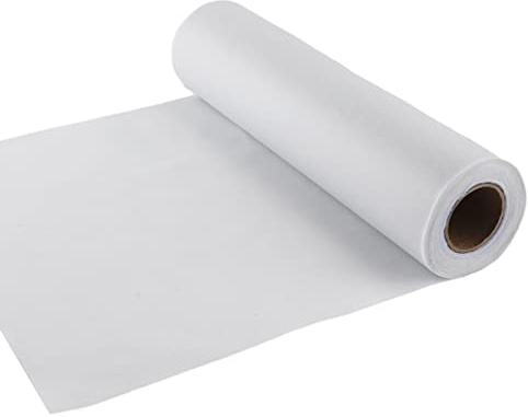 Aufbügelbare Einlage, 0,29x10m Polyester Vlieseinlage Fusible Interfacing Leichte Mittelschwere Einlage zum Aufbügeln zum Nähen Quilten Basteln