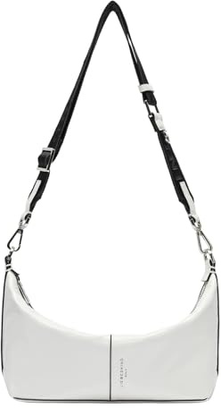 LIEBESKIND Berlin Damen-Umhängetasche „Paris S“ I Hobo Bag Damen aus Leder mit Schulter- und Crossbody-Riemen I Schultertasche Hauptfach mit Reißverschluss, 2 Innenfächer I Shoulder Bag