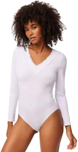 YSABEL MORA Body Térmico de Manga Larga para Mujer con Interior Afelpado, Calidez y Comodidad en Invierno, Ajuste Estilo Elegante para Cualquier Ocasión.