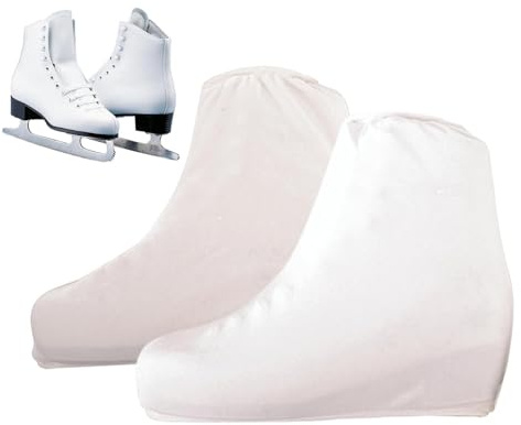 Samuliy Housse de protection pour bottes de patin à glace, accessoire de patinage d'intérieur, housse de protection élastique portable pour chaussures de patinage pour essais d'entraînement