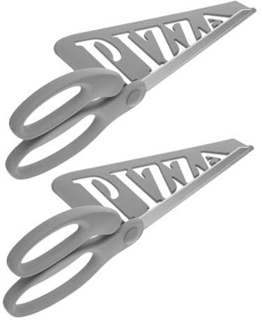 Cabilock Taglia Pizza Con Forbici Da Cucina Manico in Plastica 2 Pezzi Taglia Pizza Per Un Taglio Efficiente Colore Casuale