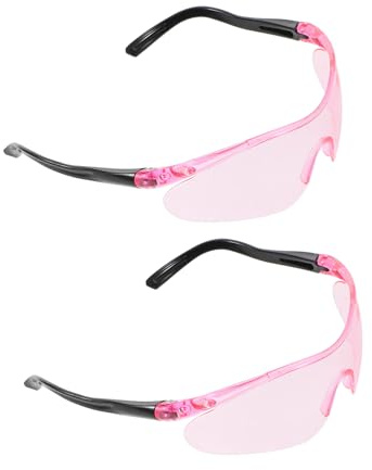 Happyyami Children Safety Glasses 2 Pack Protective Eyeglass for Construction Labs Chemistry Eye Shield for Outdoor Sports Study and Electronic Devices Lightweight Safety Goggles