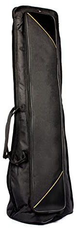 Posaune Gig -Tasche, 600d Oxford Stoff -Rucksack Verstellbare Schultergurte Tasche 5mm Baumwollpolster -Rucksäcke Zubehör für Alto/Tenor Posaune (BLACK)
