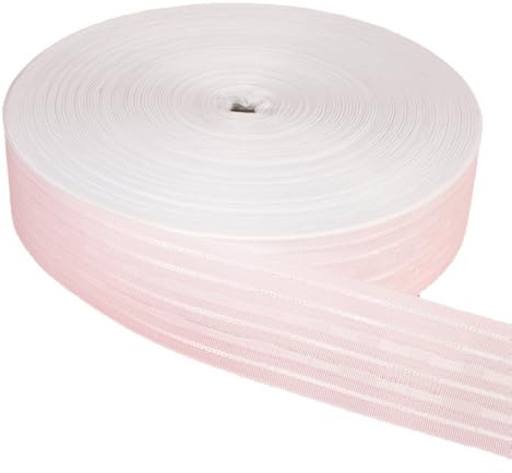 WANYI Fettuccia per Tende a Onda, Poliestere Fettuccia per Tende con Pieghe a Matita Larghezza 60mm Arricciatenda Nastro per Arricciatura Tende Cucina,Asta per Tende(4M)