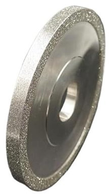 Disco abrasivo da 100 mm/4 pollici, mola diamantata piatta, disco for affilatura circolare for smerigliatrice, acciaio al tungsteno ceramico, grana 100-600(600)