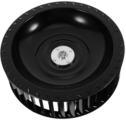 Universal Range Hood Blower Wheel Black Metal Shaft Depth 27 Mm | Cooktop Hood Fan Part, Kitchen Vent Replacement for Restaurants and Hotels, Easy Fit