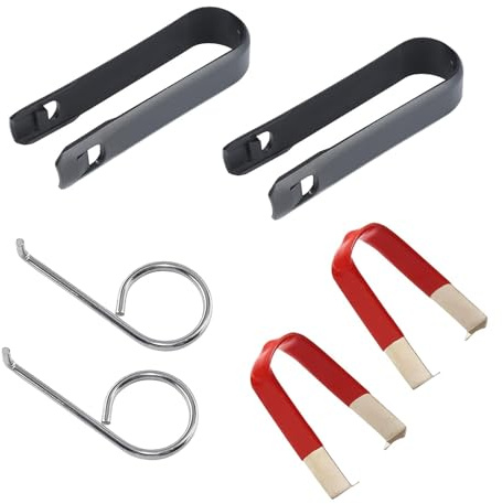 strrng 6 Pcs Wheel Cap Removal Tool,Wheel Nut Cover Removal Tool,Universal Tyre Nut Center Cover Cap Puller Tweezers Removals Tools,for Most Types Cars Wheels