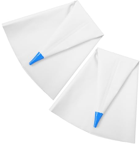 Ciieeo Bolsa para Lechada de Azulejos 2 Piezas PVC Resistente Punta Fina para Juntas Mortero Albañilería Relleno de Cemento Cocina Baño Sala