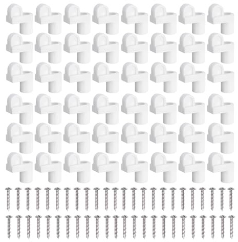 Clips Retenedores De Mosquiteros - 48 Piezas De Clip De Reemplazo Para Puertas De 1 Cm | Retenedores para Mosquiteros,Para Sala Dormitorio Hogar Residencia