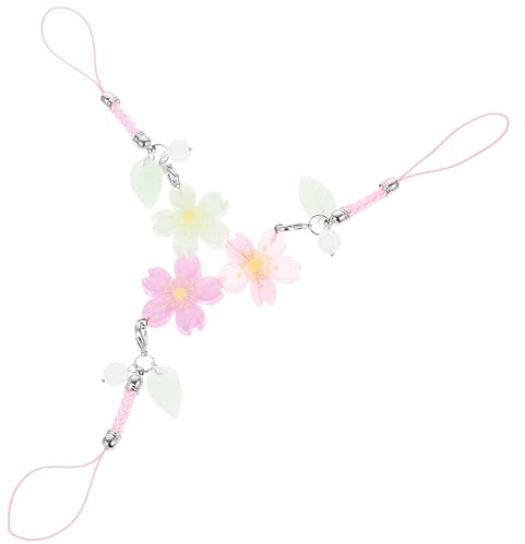 UKCOCO Dragonne de Téléphone pour Femmes Breloques, Lot 3 Pièces Couleurs Variées, Chaîne Décorative Résistante Adaptée aux Smartphones et Présents