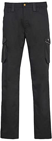 Utility Diadora Staff ISO 13688:2013 Pantalone da Lavoro, Uomo, L, Nero