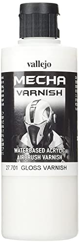 Vallejo Mecha Color Acrylic Paint, Gloss Finish for Airbrush, High Resistance to Handling and Impact, Ideal for Model Painting and Miniatures