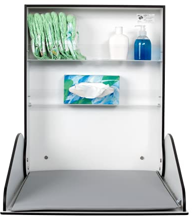 KAWA HPL | Wandwickeltisch von timkid | TÜV-geprüfter und GS-zertifizierter Wickeltisch (weiß)