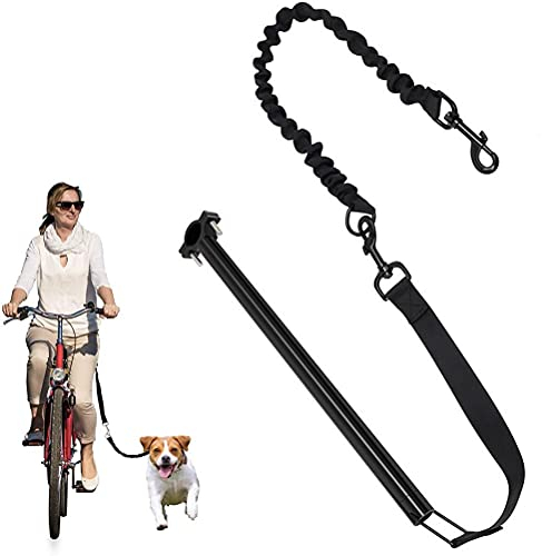 Mify RUSTOO Fahrrad Hundetrainer Leine, Fahrrad Hundetrainer Leine, Hand Free Fahrrad Hundetrainer Leine, Einziehbares Zugseil, Trainingstraining Joggen, 135-160cm
