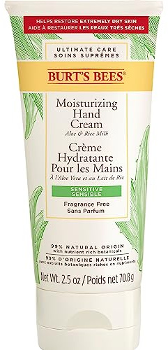 Burt's Bees Handcream Sensitive - Handcreme für trockene Hände - Handpflege für trockene Hände - 500435