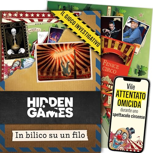 Hidden Games Luogo del Reato – In bilico su un filo – Gioco investigativo