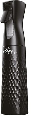 The Shave Factory Spray Bottle - Hair Mist Sprayer, Spray Bottle for Hair (Black)