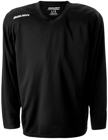 Bauer Hockey Flex Practice Jersey (Black, Senior X-Small/Small)