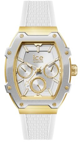 ICE-WATCH - Ice boliday Steel - Uhr mit Silikonarmband (Medium)