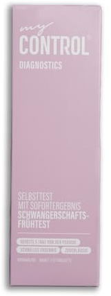 my Control Diagnostics Selbsttest mit Sofortergebnis Schwangerschaftstest Frühtest - hCG/Schwangerschaft - Einfaches Testen von Zuhause - 5 Tage vor ausbleiben der Periode