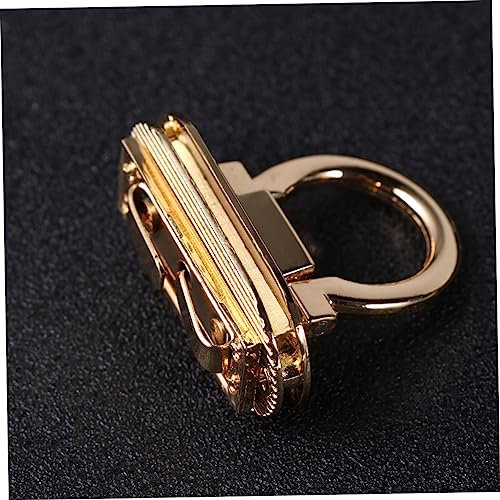 Housoutil 4-teilige Vorhängeschlosskupplung Druckgussschloss Für Koffer Einsteckschloss Einfach Zu Installierendes Zubehör