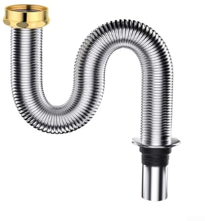 Flexibler Ablaufschlauch aus Edelstahl, entworfen für sichere Funktionalität (150 cm)