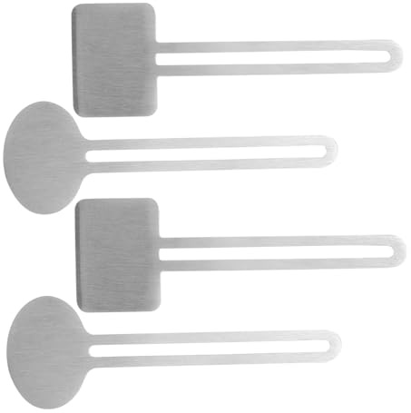 TOYZFRIENDY Presse-tube Dentifrice Acier Inoxydable Lot de 4 Manuel Compact Outil de Compression Tubes Cosmétiques Couleur Argenté pour Salle de Bain Usage Ménager