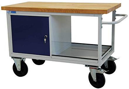 ADB Werkbank 1300x840x600mm Werktisch Tischwagen Rollwagen Werkstattwagen