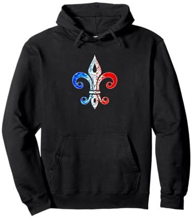 Lilie, Fleur de Lys, Fleur de lis, Heraldik, Frankreich, Pullover Hoodie