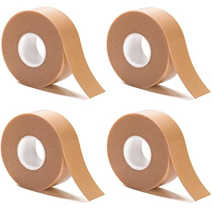 Cerotti Paracalli Autoadesivi Tcdwla 4 Pezzi Impermeabili Multiuso Resistenti all'Usura per Vesciche Piedi (500x2,5cm)