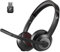 JIAMQISHI Wireless Headset with AI Noise Cancelling Mic Bluetooth Headset - Bluetooth V5.2 Headsets with USB Dongle & Mic Mute for Computer/Laptop/PC/Android/Zoom