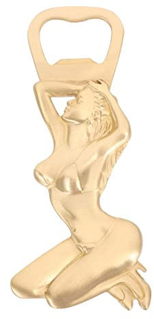 Décapsuleur Rétro Pour Fille Fantaisie Beauté Pompette Décapsuleur Mural Pour Femme Pour Femme Fin En Laiton Pur