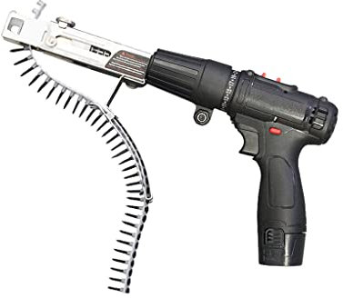 dijiusidy Professional Handheld Automatic Screw Nailing Tool Decorating Portable Handheld Nailer Woodworking Carpenter Equipment
