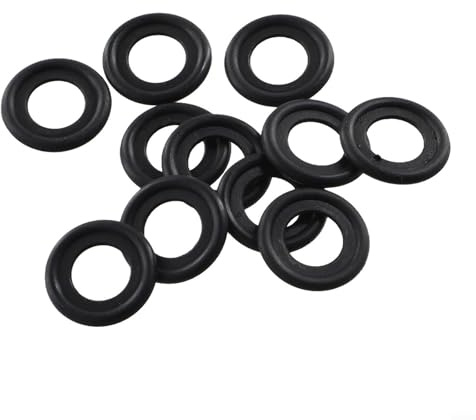 Zoegneer 100 Stück Ölablassschraube Dichtung Autoteile Gummi Motor Ölablassschraube Dichtungen Set für Opel Dichtungsring 3536966 652526