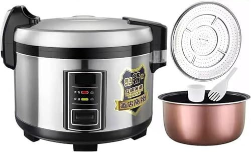 Commercial Rice Cooker and Slow Cooker with Thicken Non-Stick Inner Pot for Large-Scale Cooking Needs